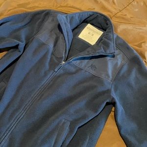 Navy blue Aeropostale zip up sweater size M